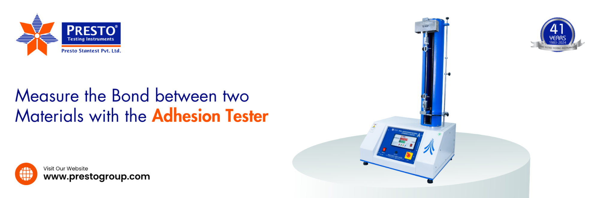 Measure the Bond between two Materials with the Adhesion Tester